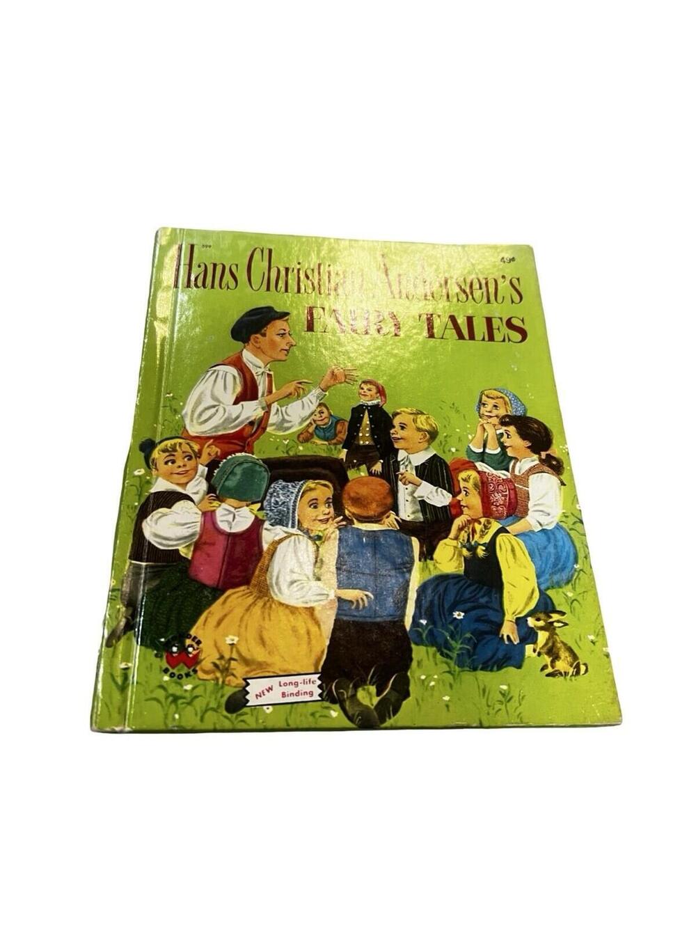 Hans Christian Andersen's FAIRY TALES 1952 Wonder Book Artist James Caraway
